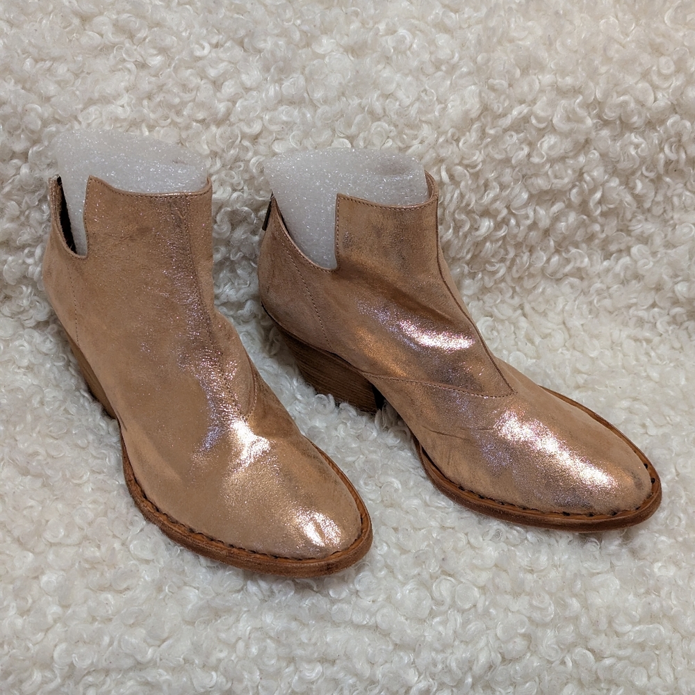 New Officine Creative Isabeau Leather Boots Size 36.5